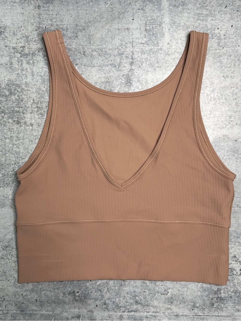 Lululemon Power Pivot Ribbed Cropped Tank Top - Picture 2 of 4